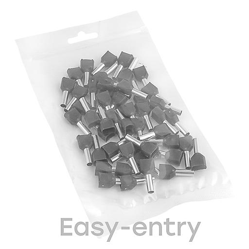 EKF nhvi2-4.0-12 Наконечник штыревой втулочный изолированный НШвИ(2) 4-12 (50шт.) EKF PROxima фото 2