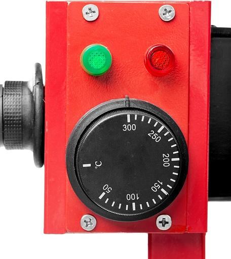 ЗУБР Мастер [АСТ-800] Сварочный аппарат (паяльник) для полипропиленовых труб { АСТ-800, 800 Вт, 50-300С, насадки 20, 25, 32, 40, 50, 63мм, мет. кейс, 220В } фото 3