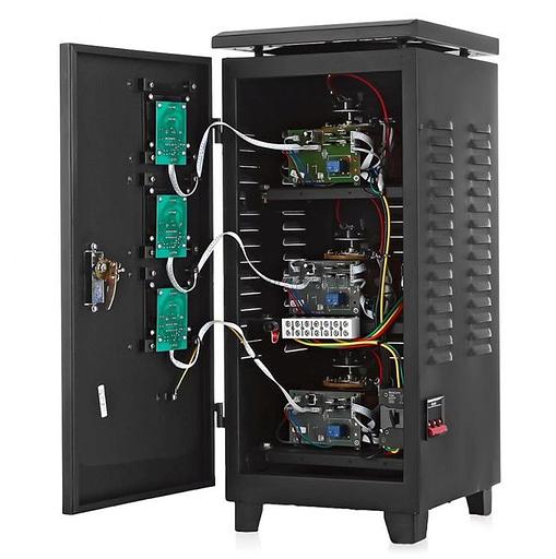 Ресанта АСН-60 000/3 63/4/10 Стабилизатор трехфазный {380В±2%, Габ. 650х540х1090, Вес 205 кг} фото 2