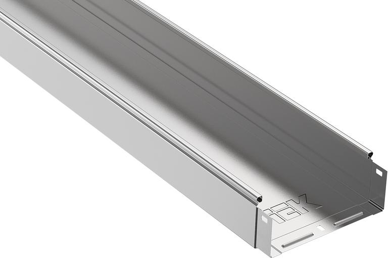 Iek (CLN10-080-200-3) Лоток неперфорированный 80х200х3000 (3м) фото 1