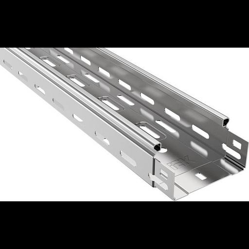 Iek CLP10-050-100-055-3 Лоток перфорированный 50х100х3000х0,55 (3м) фото 1