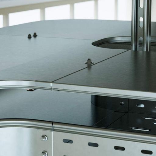 Dkc 35524HDZ Крышка на лоток с заземлением осн.200 L3000, горячеоцинкованная (3 метра) (кратность 8 штук) фото 2