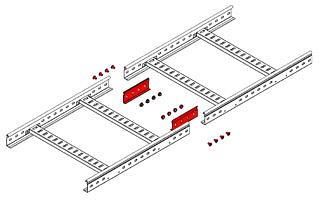 Dkc LG5000 Соединитель усиленный горизонтальный, GTO 50 L фото 2