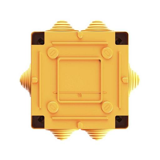 DKC FSB11404 Коробка пластиковая FS с кабельными вводами и клеммниками, IP55,100х100х50мм, 4р, 450V,6A, 4мм.кв фото 1