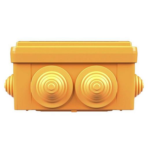 DKC FSB11510 Коробка пластиковая FS с кабельными вводами и клеммниками, IP56,100х100х50мм, 5р, 450V,20A,10мм.кв фото 3