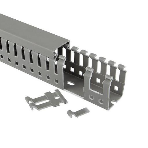 EKF kk60-60 Канал кабельный перфорированный (ВхШ: 60х60мм.) EKF PROxima (2 метра) фото 2