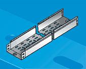 Dkc 35250 Лоток перфорированный 50х50 L2000 (2 метра) фото 3