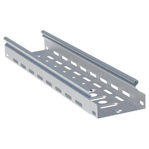 EKF L5010001 Лоток перфорированный металлический 50х100х3000-0,7 мм (3 метра) фото 1