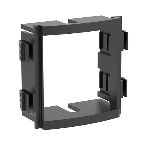 Dkc F0000MB Каркас под 2 модуля "Brava", чёрный фото 1