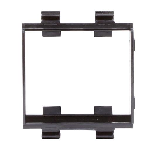 Dkc F0000AB Каркас под 2 модуля "Viva", черный фото 2