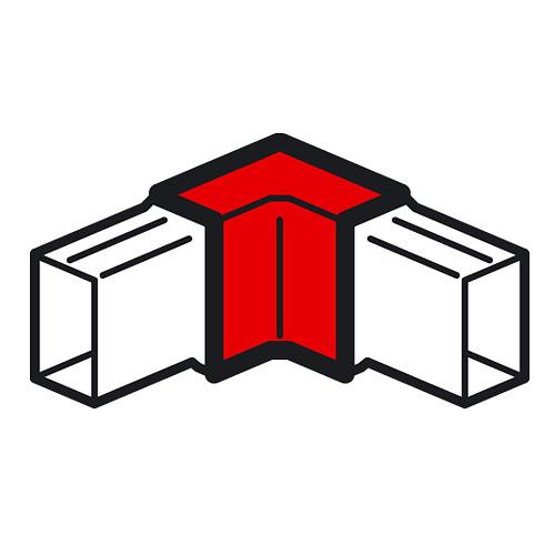 Legrand 638181 Внутренний угол - для мини-каналов Metra - 40x40 фото 1