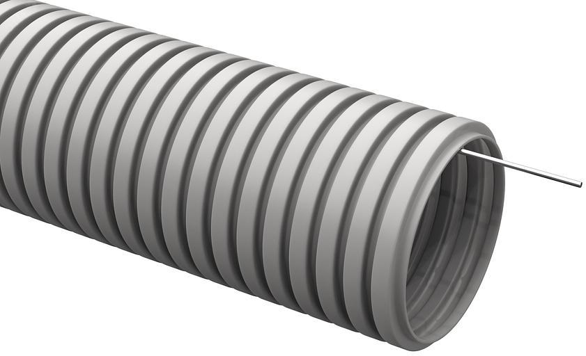 Iek CTG20-20-K41-100-G Труба гофр. ПВХ d=20 с зондом GENERICA (бухта 100м) Цена за 1м фото 1