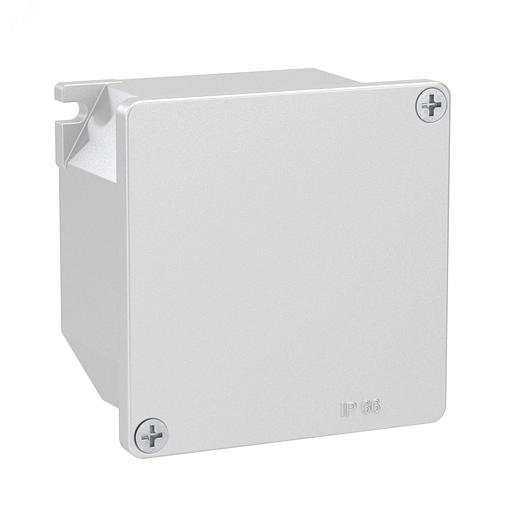 Dkc 65300 Коробка ответвительная алюминиевая окрашенная,IP66, RAL9006, 90х90х53мм фото 2