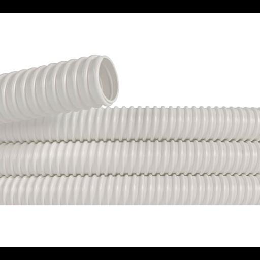 Dkc 90920 Труба ПВХ гибкая гофр. д.20 мм, лёгкая без протяжки, 100м, цвет серый фото 1