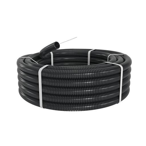 Dkc PA611721F2 Труба гофр. DN 17мм, ПВ-2, D вн 16,8 мм, D нар 21,2 мм, полиамид 6, цвет чёрный, с протяжкой фото 2