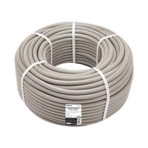 Rexant (28-0016-2) Труба гофрированная ПВХ REXANT 16 с зондом 100м фото 2