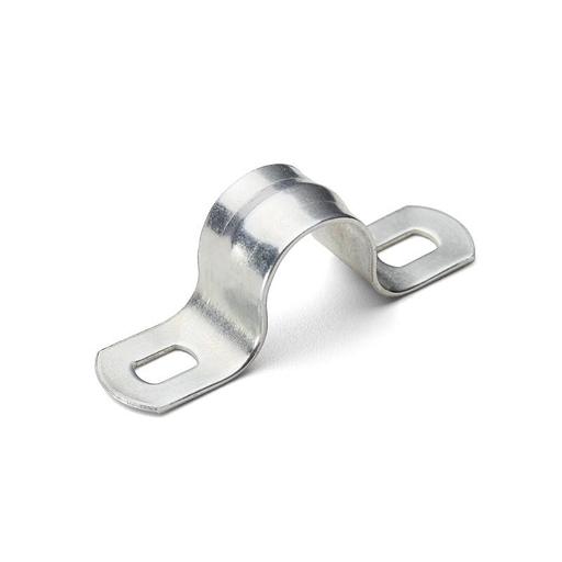 Rexant 28-1027-1 Скоба СМД 21-22, двухлапковая для металлорукава, o18 мм, 100 шт./уп. фото 1