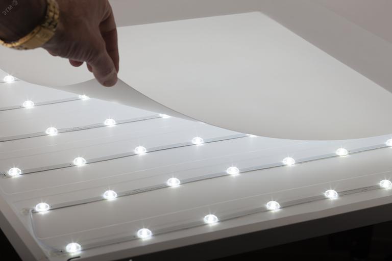 Эра Б0041888 Офисные св-ки SPO-1-40-4K-M [4] Панель 595x595x25 40Вт 3060Лм 4000К мат фото 4