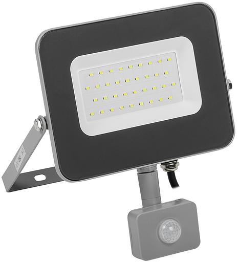 Iek LPDO702-30-K03 Прожектор СДО 07-30Д светодиодный серый с ДД IP44 IEK фото 1