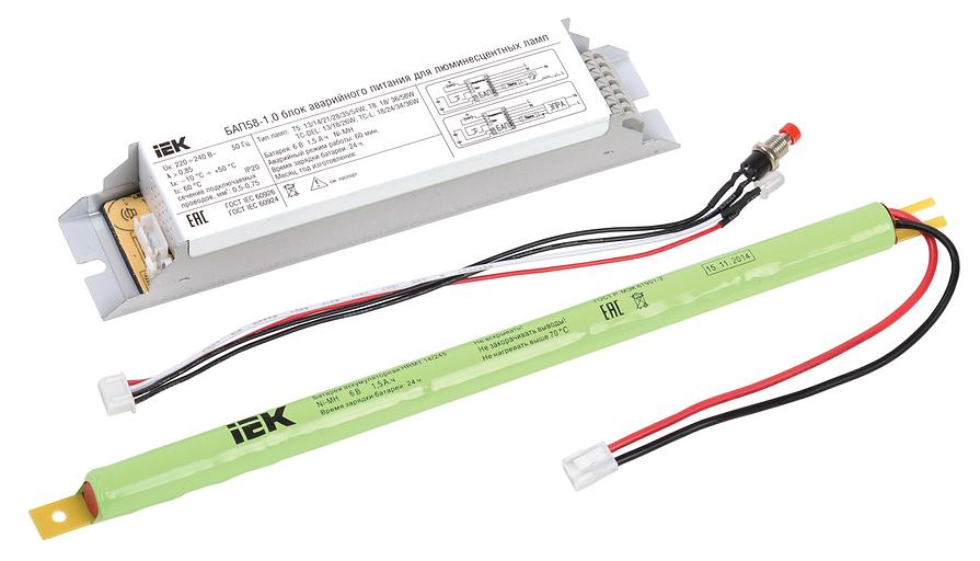 Iek LLVPOD-EPK-58-1H Блок аварийного питания БАП58-1,0 для ЛЛ/КЛЛ IEK фото 1