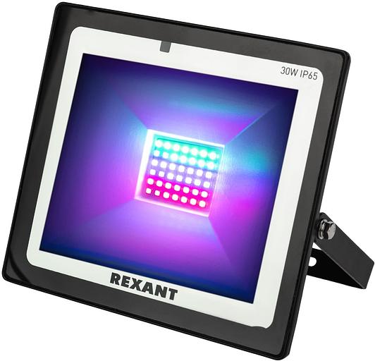 Rexant 605-012 Прожектор светодиодный с пультом дистанционного управления 30 Вт, цвет свечения мультиколор (RGB) фото 5