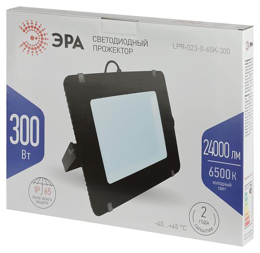 ЭРА Б0050955 Прожектор светодиодный уличный ЭРА LPR-023-0-65K-300 300Вт 6500К 24000Лм IP65 фото 2