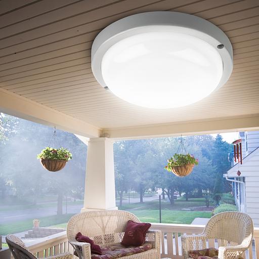 ЭРА Б0047619 Светильник ЖКХ светодиодный ЭРА SPB-201-0-40К-012 IP65 12Вт 1140Лм 4000К D155 КРУГ фото 7