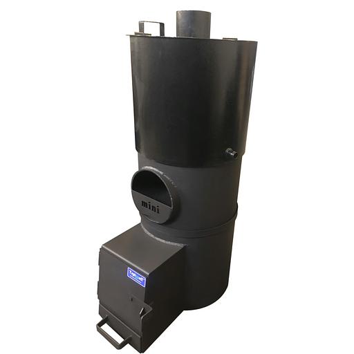 Банная печь «Mini 12» выносная топочная камера, бак стальной с полимерным покрытием фото 1
