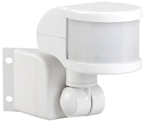 Iek LDD10-018B-1100-001 Датчик движения ДД 018В белый, макс. нагрузка 1100Вт, угол обзора 270град., дальность 12м, IP44, ИЭК фото 1