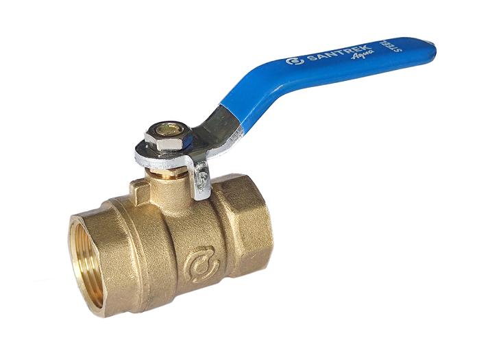 Кран вода SANTREK Aqua STEEL 1 1/2" г/г ручка Опт фото 1