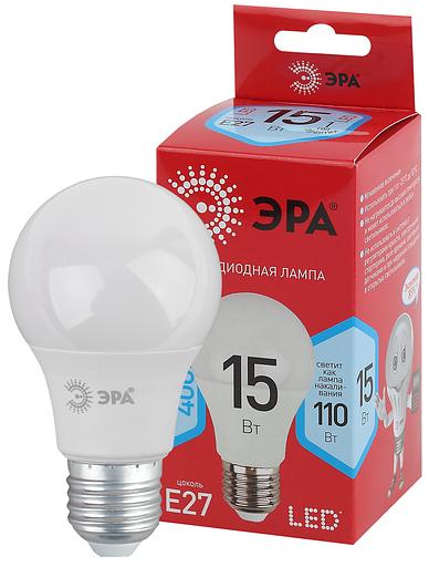 ЭРА Б0046356 LED A60-15W-840-E27 R (диод, груша, 15Вт, нейт, E27) фото 1