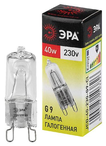 ЭРА C0027378 Лампа галогенная JCD-40-230V-G9-Cl фото 1