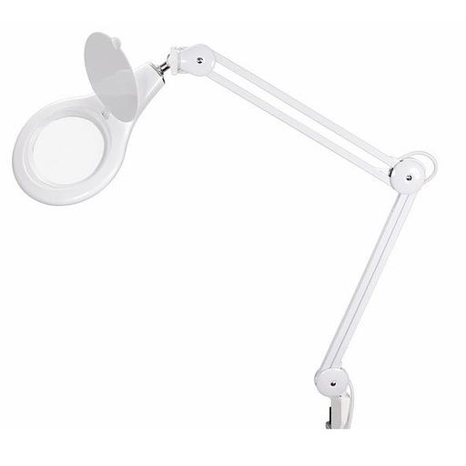 Rexant 31-0503 Лупа на струбцине, круглая, 5D, с подсветкой 108 LED, белая фото 1