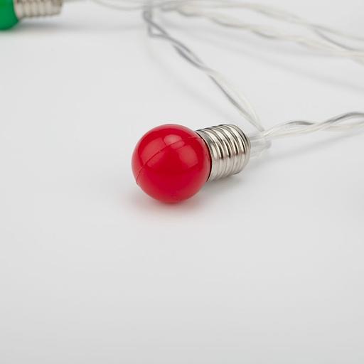 NEON-NIGHT 303-074 Гирлянда светодиодная «Мини-лампочки» 1.5 м, 10 LED, прозрачный ПВХ, цвет свечения мультиколор, 2 х АА (батарейки не в комплекте) фото 5