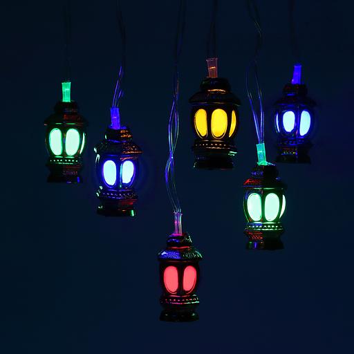 ЭРА Б0041897 ENIN-3F ЭРА Гирлянда LED Нить Фонарики 3 м мультиколор, 220V, IP20 фото 1