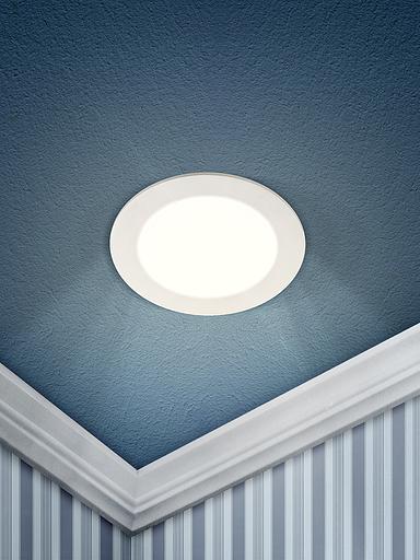 Эра Б0046896 LED 1-12-4K/LM Светильник светодиодный круглый LED 12W 220V 4000K фото 8