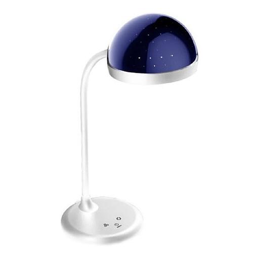 Camelion KD-828 C01 бел. LED(Свет.наст,6.5Вт,230В,360лм,сенс.,рег.ярк,CCT,RGB-ночник"Звезд. небо") фото 1