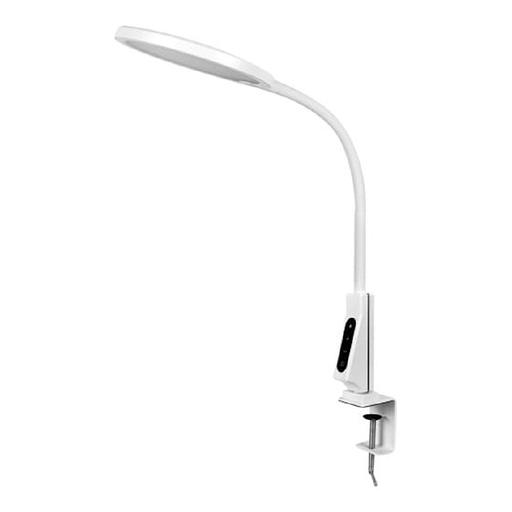 Camelion KD-837 C01 белый LED(Свет-к наст.,на струбц., 7Вт,230В,450лм,сенс.рег.ярк и цвет.темп,USB-5В,1А ) фото 1