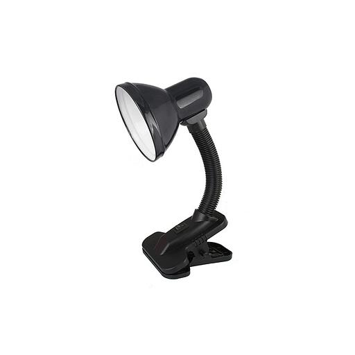 Ultraflash UF-320P C02 черный (Светильник настольный с прищепкой 230В, 60Вт, E27, ЛОН) фото 1