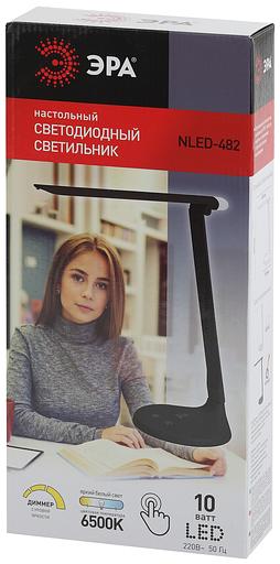 ЭРА Б0041087 NLED-482-10W-BK Светильники настольные черный наст.светильник фото 3