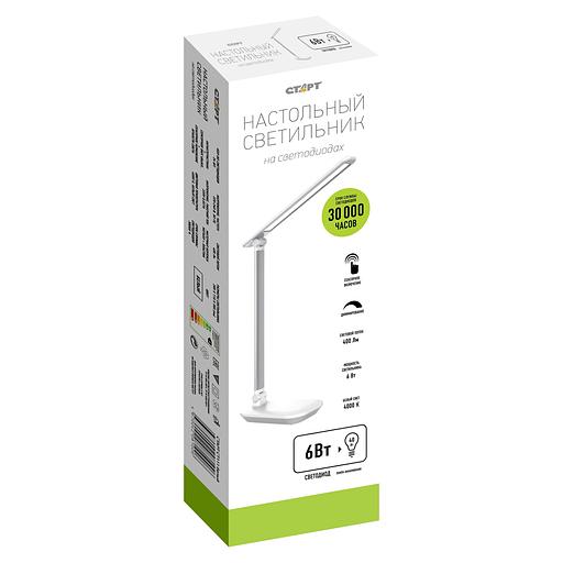 СТАРТ 4670042081006 Светильник настольный со светодиодами СТ111 белый фото 8