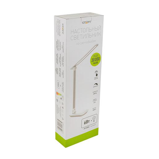 СТАРТ 4670042081006 Светильник настольный со светодиодами СТ111 белый фото 10