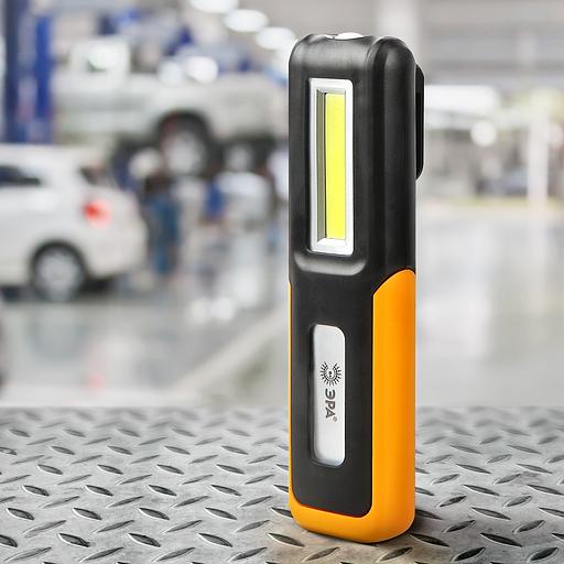 ЭРА Б0052313 Светодиодный фонарь Рабочие, серия "Практик" RA-803 аккумуляторный, крючок, магнит, miscro USB фото 9