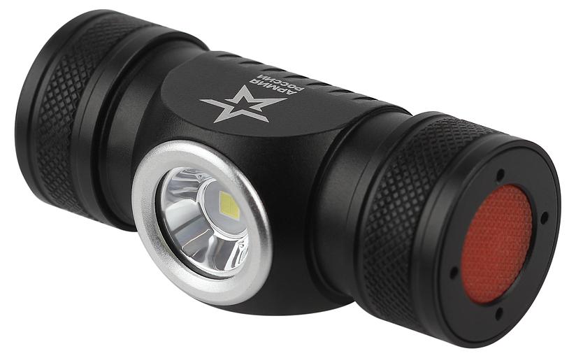 ЭРА Б0052317 РОССИИ Фонарь налобный светодиодный АРМИЯ РОССИИ GA-502 аккумуляторный, 5B, 5 режимов, черный, на магните, micro-USB фото 3