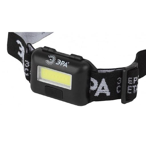 ЭРА Б0039620 Налобный фонарь GB-607 с влагозащитой IP44 {3Вт COB LED Extra, 3хААА в комплект не входит} фото 1