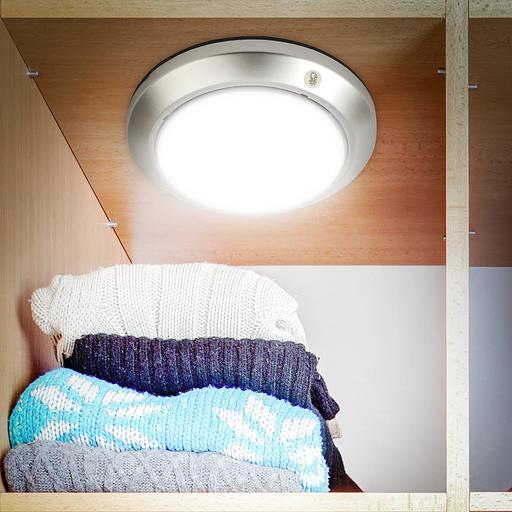 ЭРА Б0029191 Фонарь-подсветка SB-605 Луна-5 {сенсорное включение, самоклеющаяся поверхность, 4хАА в комплект не входят} фото 4