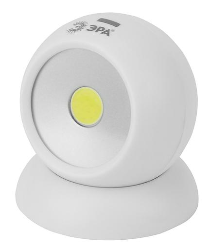 ЭРА Б0036607 SB-801 Фонарь ЭРА пушлайт "Сфера-1" [5Вт. COB, 3xAAA, магнит, бл.] (12/48/576) фото 1