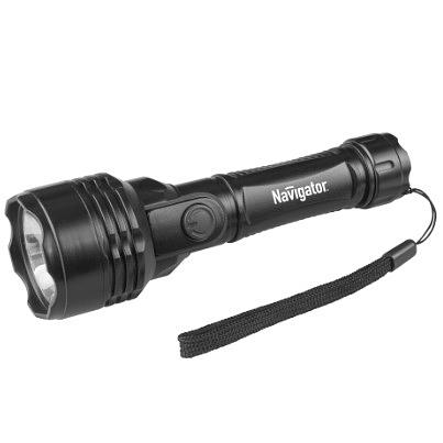 Navigator 71590 Фонарь пластиковый классика NPT-CP10-2AA Пласт. 1LEDx0.5Вт. фото 1