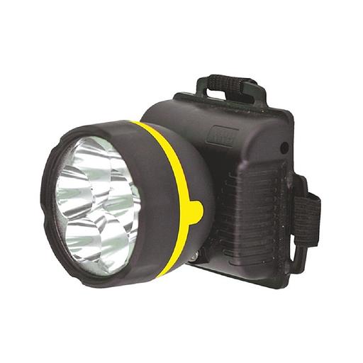 Ultraflash 909LED5 (фонарь налобн, черный, 5LED, 1 реж, 3XR6, пласт, коробка) фото 1