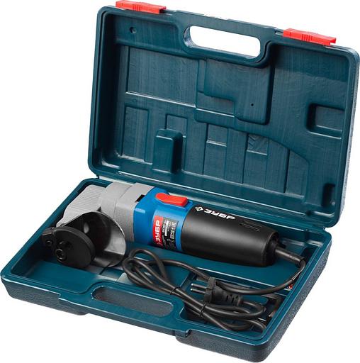 ЗУБР "ПРОФЕССИОНАЛ" Ножницы листовые [ЗНЛ-500] { электрические радиус поворота 40мм, до 2.5мм,1800об/мин, 500Вт } фото 6